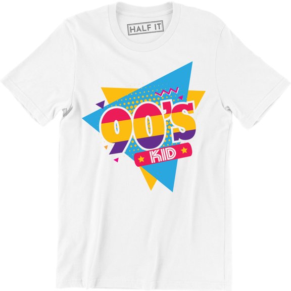 90s Kid Awesome 1990's Vintage Retro Clever Humor Fun Witty T-Shirt