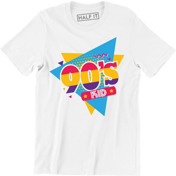 90s Kid Awesome 1990's Vintage Retro Clever Humor Fun Witty T-Shirt