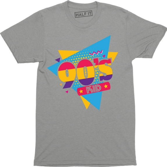 90s Kid Awesome 1990's Vintage Retro Clever Humor Fun Witty T-Shirt