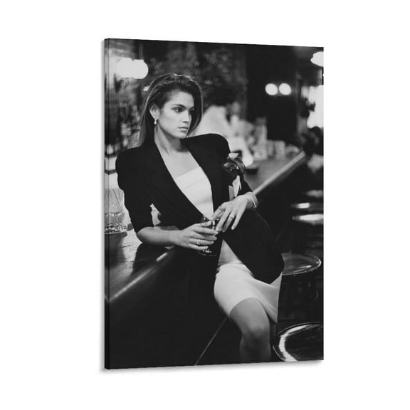 90s Model Gia Carangi Vintage Wall Art Posters For Room Aesthetic Poster For Bedroom Living Room Bathroom Kitchen Office Decor