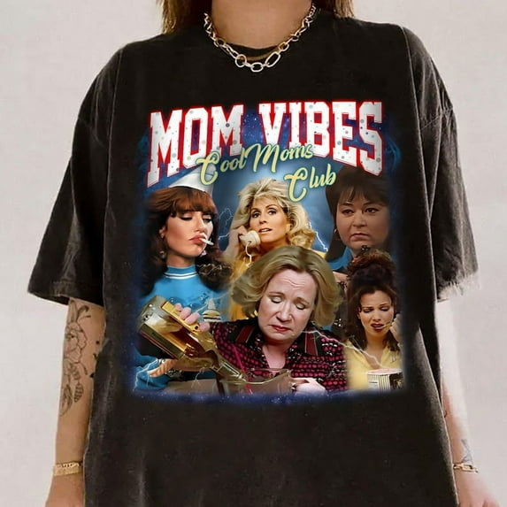 90s Mom Vibes Cool Moms Club T-Shirt, Funny Shirts, Cute shirt, Mom Tshirt, Comfort color