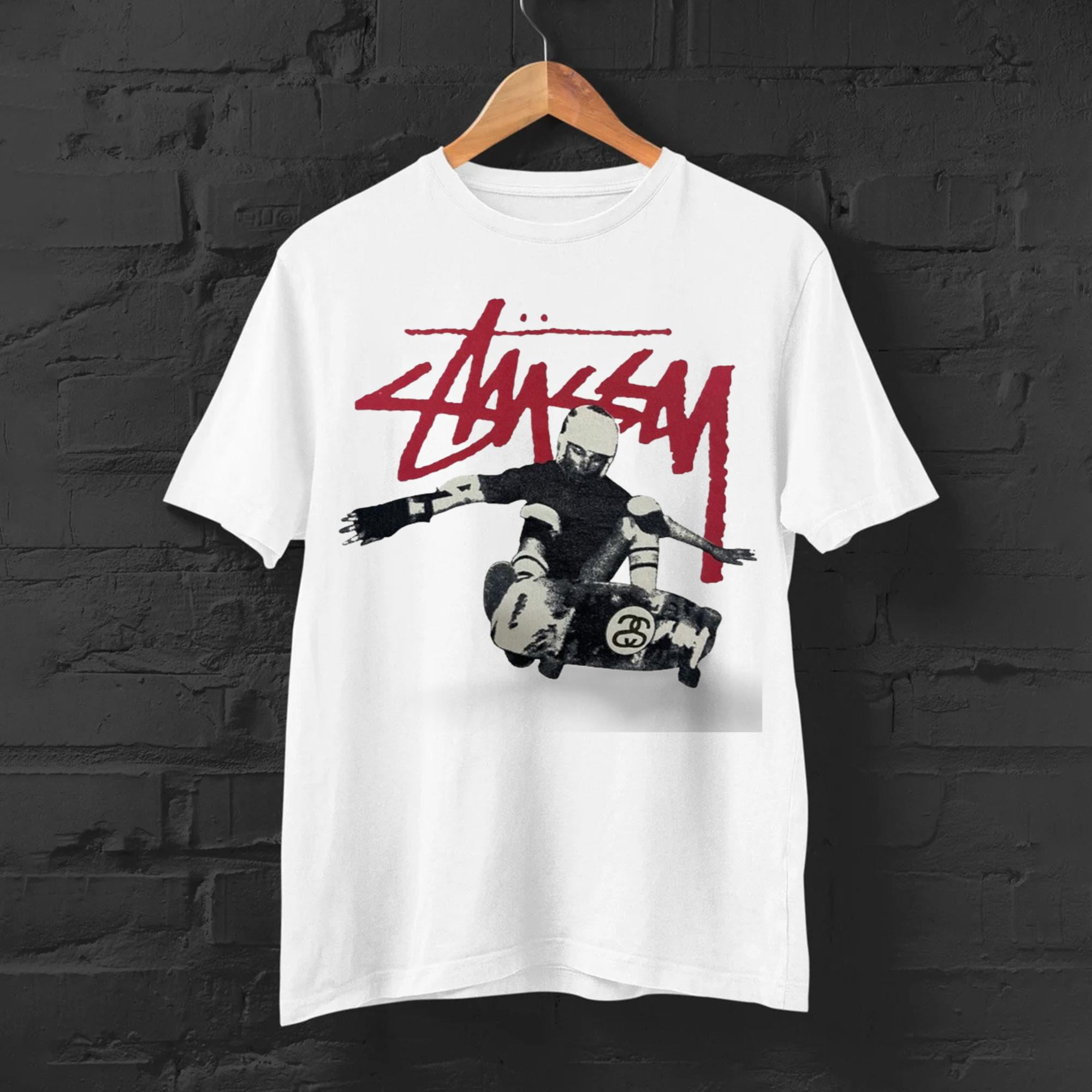 90s OG Stussy LA Skater Photoprint T Shirt Hip Hop Greece | Ubuy