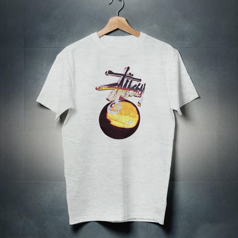 90s OG Stussy NY Double S Era Graphic T Shirt Old Skates T Shirt 