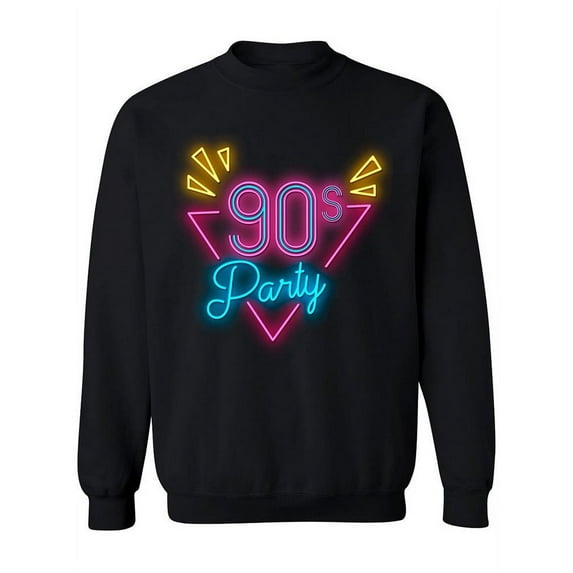 90s Party. Sweatshirt Women -Image by Shutterstock, Female Large