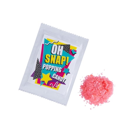 90s Popping Candy with Stickers Kit, Edibles, Birthday, 36 Pieces