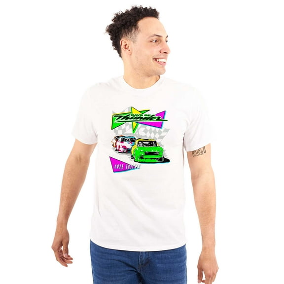 90s Retro Days of Thunder Racecars Men's Graphic T Shirt Tees Brisco Brands S