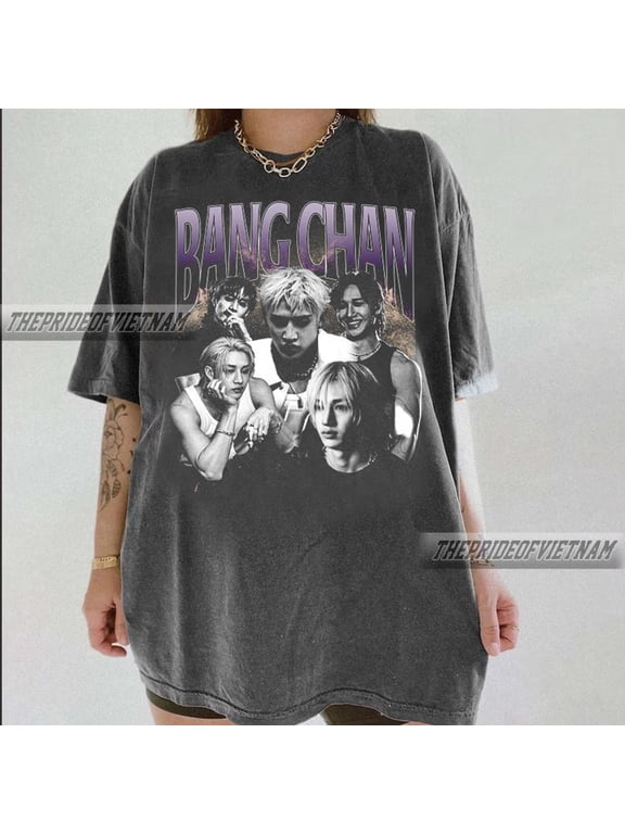 90s Style Bang Chan Straykid T-Shirt, Retro Bang Chan T-shirt, Bang Chan Straykid Gifts Fo