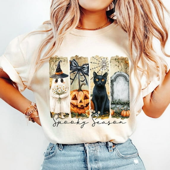 90s Style Retro Vintage Halloween Shirt, Halloween Movies Shirt, Funny Halloween Shirt, Halloween Shirt, Halloween Characters Shirt