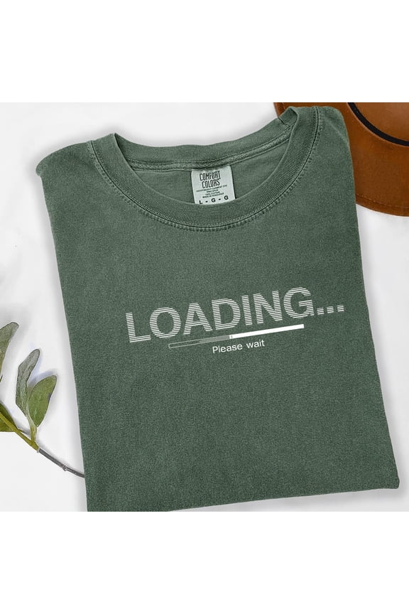 90s System Loading TShirt Computer Humor Tee Funny Tech Shirt