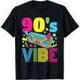 thumbnail image 1 of 90s Vibe 1990s Fashion Nineties Theme Party 90s Theme Outfit T-Shirt, 1 of 4