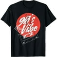 thumbnail image 1 of 90s Vibe Cassette Tape Rock Party Style Music Fun Art Slogan T-Shirt Black X-Large, 1 of 4