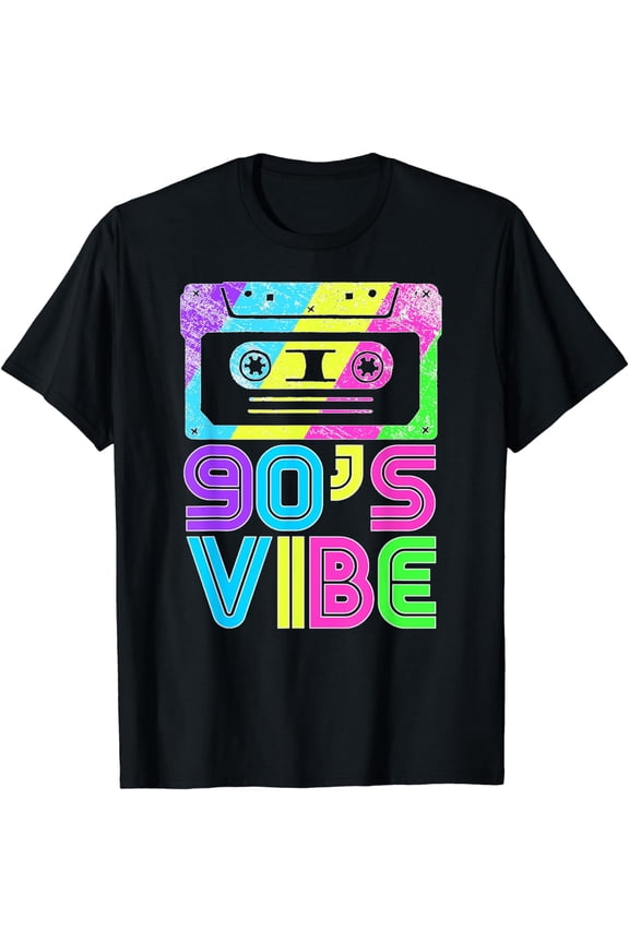 90s Vibe | Retro Aesthetic Costume Party Wear Outfit T-Shirt