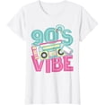 thumbnail image 1 of 90s Vibe Vintage 1990s Music 90s Costume Party Nineties T-Shirt, 1 of 4