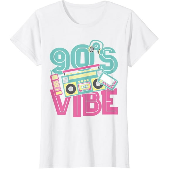 90s Vibe Vintage 1990s Music 90s Costume Party Nineties T-Shirt