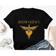 90s Vintage Logo Bon Jovi Band T-Shirt , Bon Jovi Graphic Shirt , Bon Jovi Rock Shirt , Bon Jovi Merch , Bon Jovi Shirt Fan Gift s, Bon Jovi TourSizeL