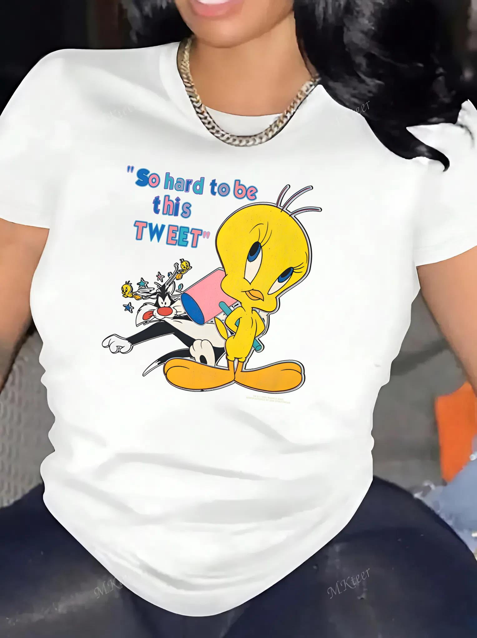 90s Vintage Looney Tunes Sylvester and Tweety Warner Bros. T-Shirt 