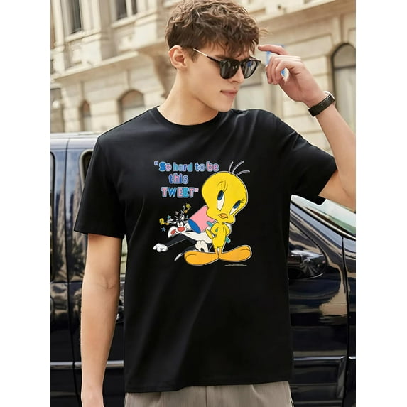 90s Vintage Looney Tunes Sylvester and Tweety Warner Bros. T-Shirt Unisex, for men & women, up to size 5XL