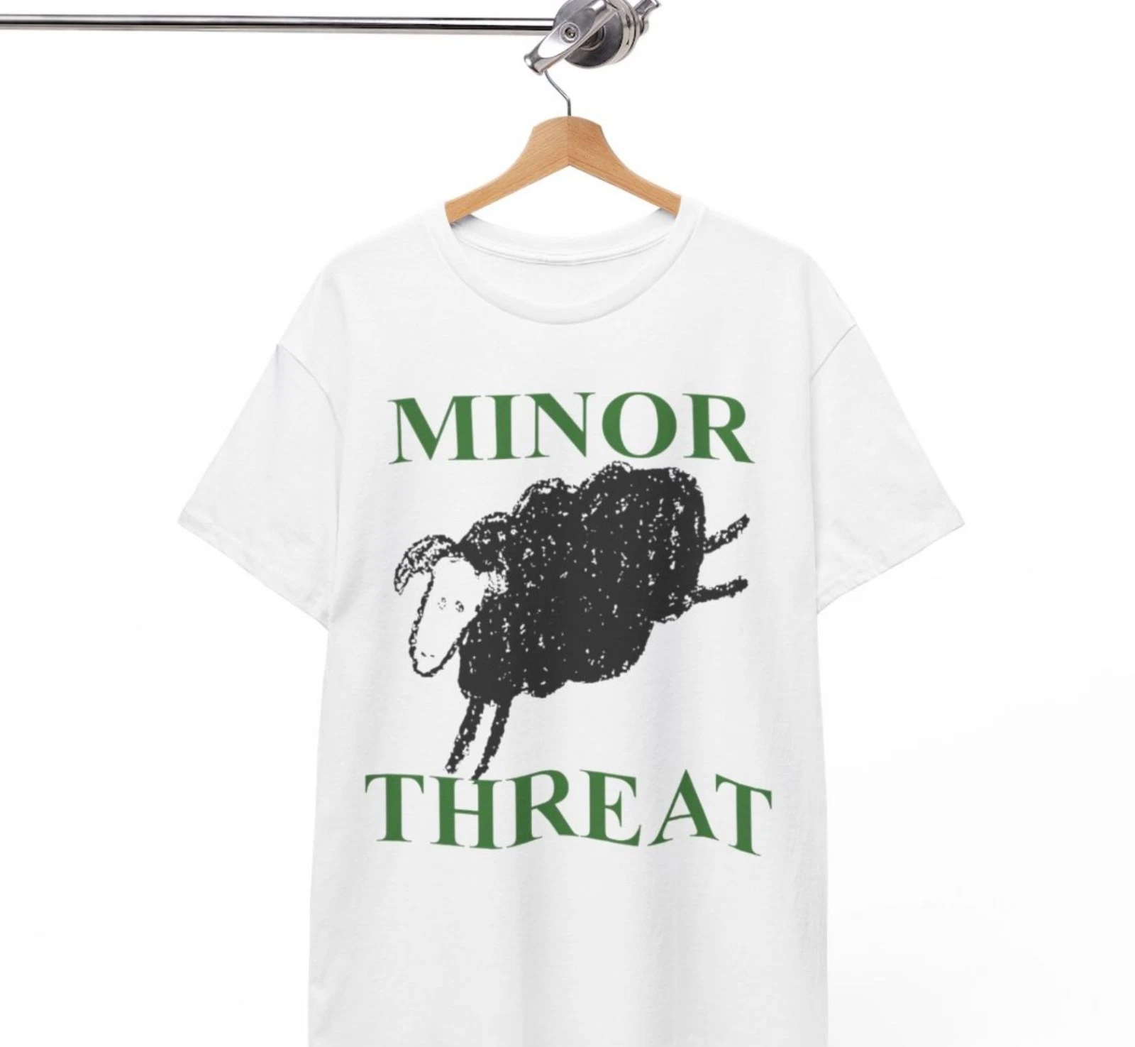 90s Vintage Minor Threat Band T-shirt Reprint - Walmart.com