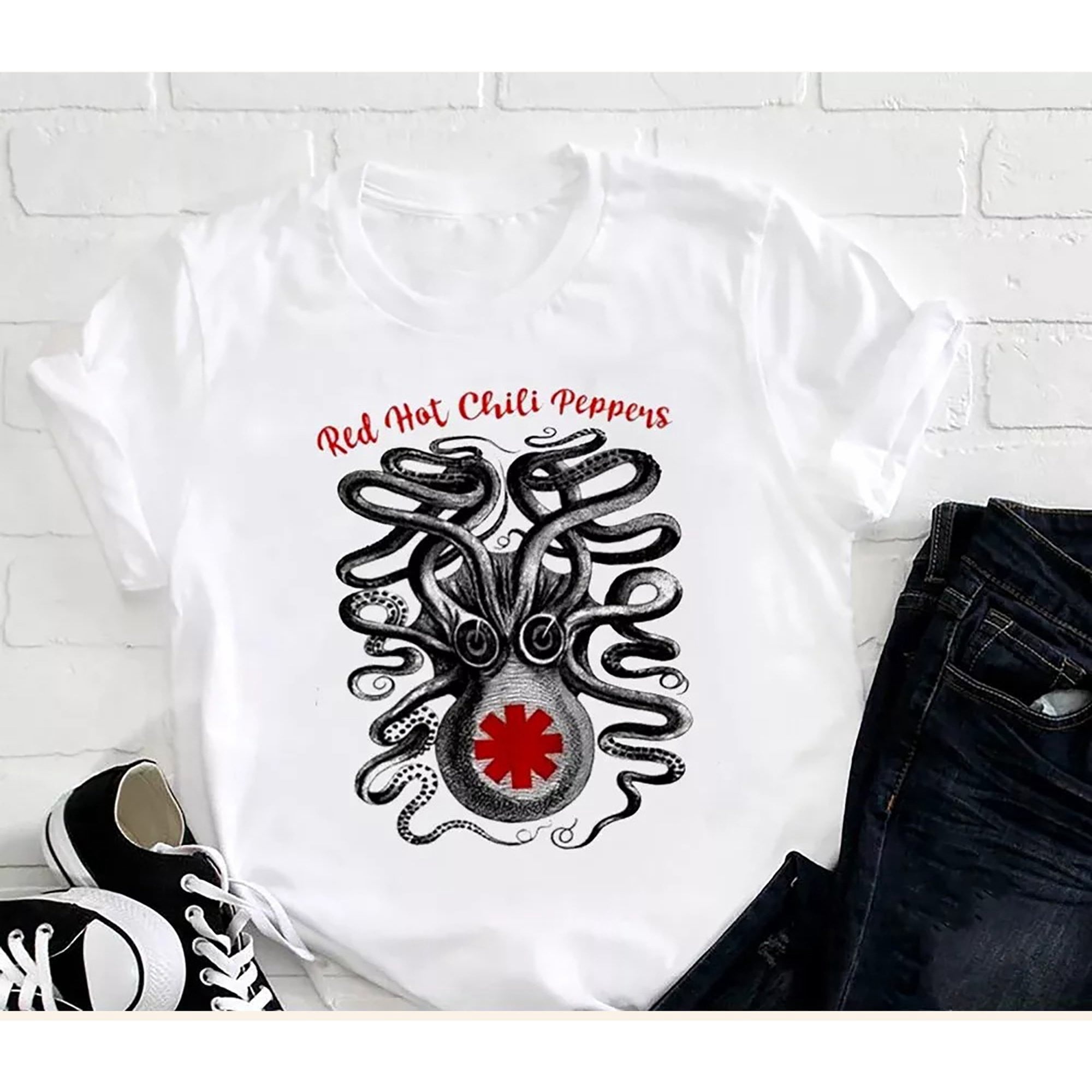 90s Vintage Red Hot Chili Peppers Band TShirt, Red Hot Chili Peppers
