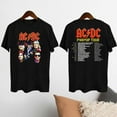 90s Vintage Shirt, ACDC Pwr Up World Tour 2024 Shirt, Rock Band ACDC