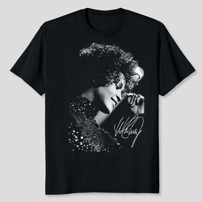 【希少】00s old Whitney Houston Tシャツ ブラック 90s Whitney Houston Shirt , Retro Whitney Shirt, 90s Whitney