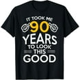 thumbnail image 1 of 90th Birthday Gift, Took Me 90 Years - 90 Year Old T-Shirt T-Shirt, 1 of 3