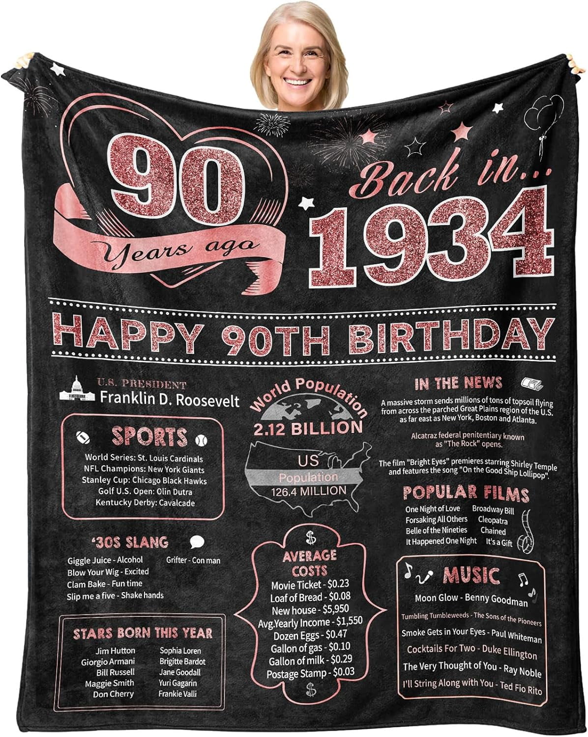 90th Birthday Gifts For Women, Best Gifts For 90 Year Old Woman, Gifts - View #3