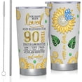 thumbnail image 1 of 90th Birthday Gifts for Women, Gifts for 90 Year Old Woman Tumbler 20oz, 90th Birthday Decorations Women, 90th Birthday Mugs, 90 Year Old Birthday Gifts for Women, 90th Birthday Gifts for Grandma Mom, 1 of 6