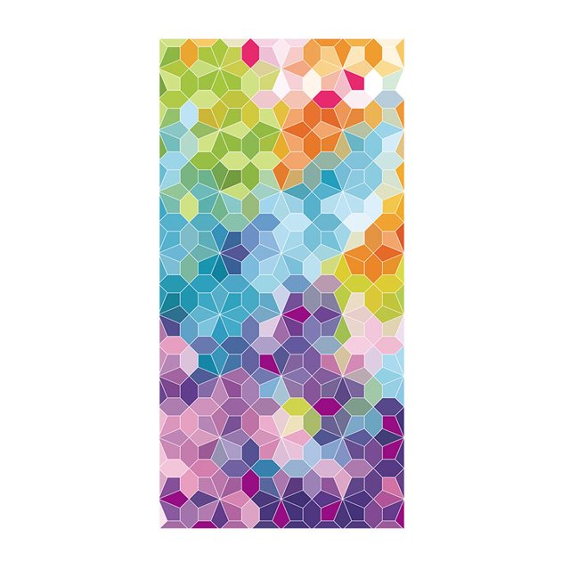 90x58cm Door Film Waterproof Frosted Window Sticker AntiUV Glass