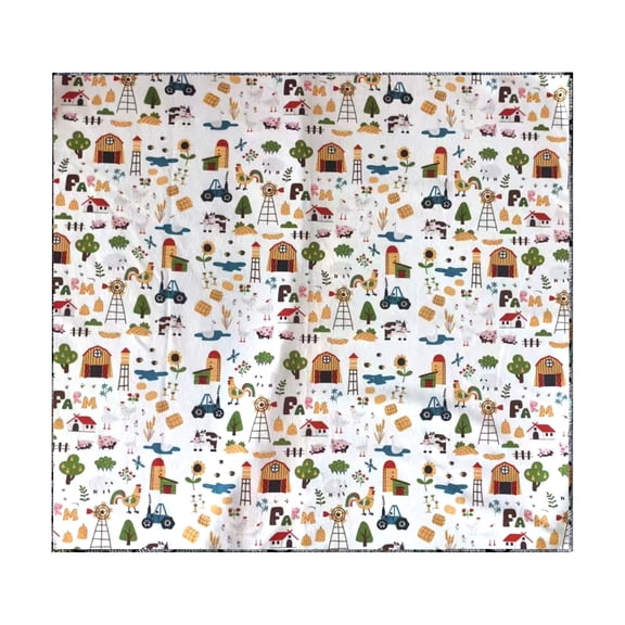 90x90cm Large Microfiber Pet Drying Towel, Ultra Absorbent Grooming Bath Mat for Dogs and Cats, Soft Quick Dry Pet Bathrobe Towel with Cute Cartoon Prints, Machine Washable Pet Blanket