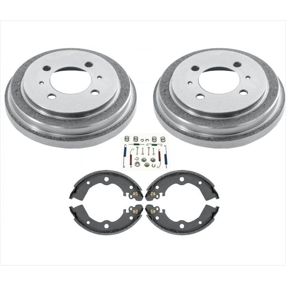 91-99 for Sentra 95-98 & for 200SX OE Style Rear Brake Drums & Shoes Kit - 3536 RBRD, B638 RD