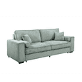 91''Large Sofa Bed with Storage,Modern 2 Seat Couch Furniture,Classic