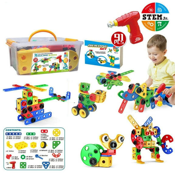 91 Piece Building Set