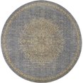thumbnail image 1 of 91" X 130" Slate Grey Wool Rug, 1 of 2