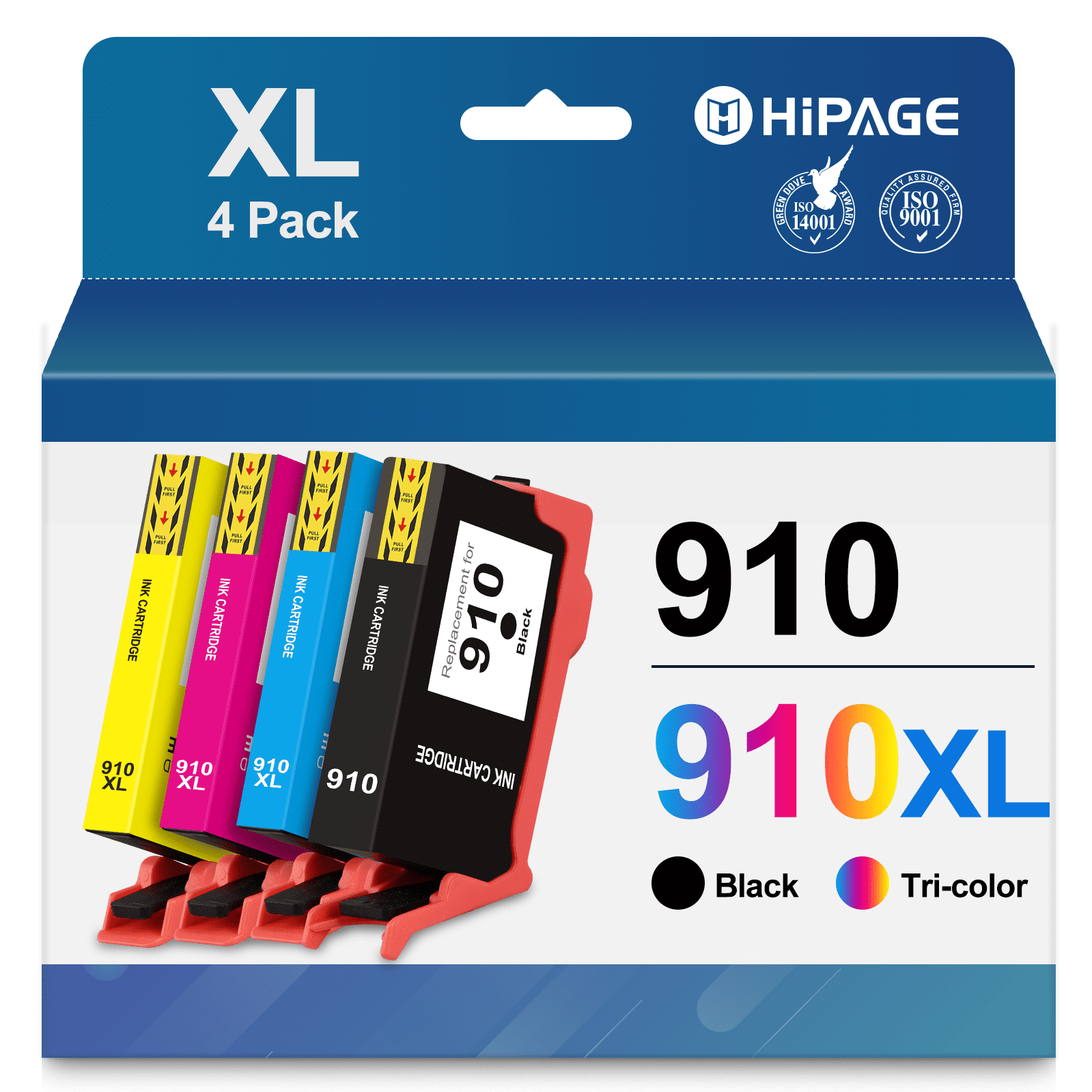 910 Ink Cartridge for HP Printer Ink 910 XL 910XL Combo Pack for