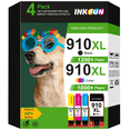 thumbnail image 1 of 910XL Combo Pack Ink Cartridges Compatible for HP 910 Ink Cartridges for 910 HP Ink for 8025e 8025 8020e 8020 8035e 8028e (4 Pack), 1 of 5