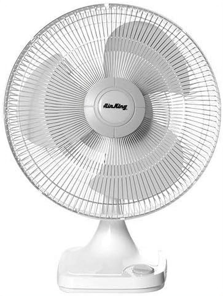 9102 12Inch 3Speed Oscillating Table Fan
