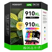 910XL Ink Cartridge Compatible for HP Ink 910 for HP 910 Ink cartridges for HP Printer Ink combo Pack Black Cyan Magenta Yellow 4Pack