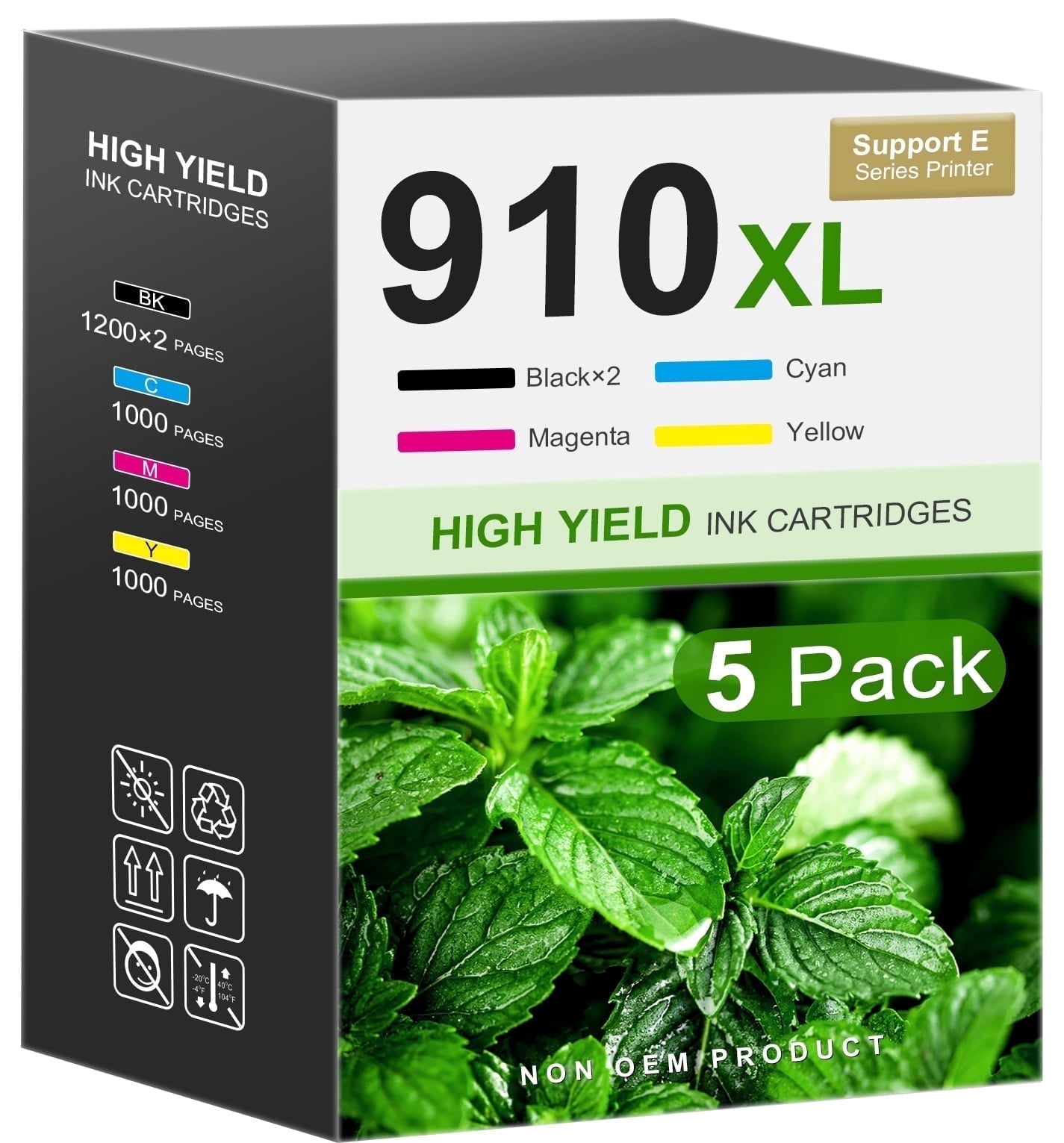 910XL Ink Cartridges Compatible for HP Ink 910 Combo Pack for HP 910 ...