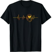 ZHANGAVAFA 911 Dispatcher Heartbeat - Police Emergency Response T-Shirt