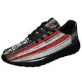 thumbnail image 1 of 911 Never Forget Patriot Day American flag Shoes Sneakers Black Size 10, 1 of 7