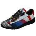 thumbnail image 1 of 911 Patriot Day Never Forget4Firefighters Memorial Shoes Sneakers Black Size 4.5, 1 of 7