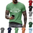 thumbnail image 1 of 911 We Will Never Forget Mens Shirts 9/11 25th Anniversary Shirt Memorial Day Anniversary Patriotic Tee Green XXL, 1 of 6