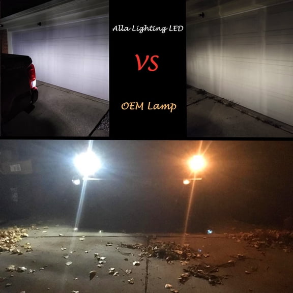912 921 LED Bulbs for Back-up Reverse Lights, 6000K Xenon White CAN-BUS 4014 30-SMD T10 T15 906 W16W 921K 922, 360 Light Backup, Cargo Lights Replacement, Extremely Super Bright