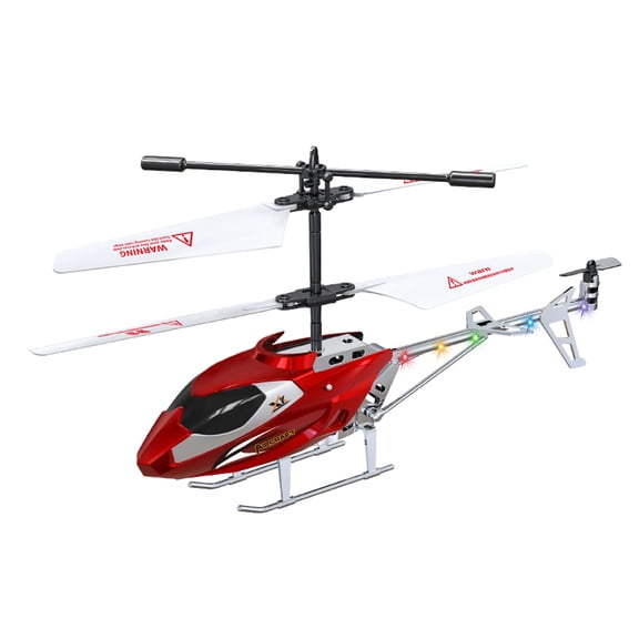 912 RC Helicopter with Gyro Stabilization, 2.5CH Remote Control Aircraft with LED Lights, Durable ABS Body, Stable Indoor Flight Model for Beginners