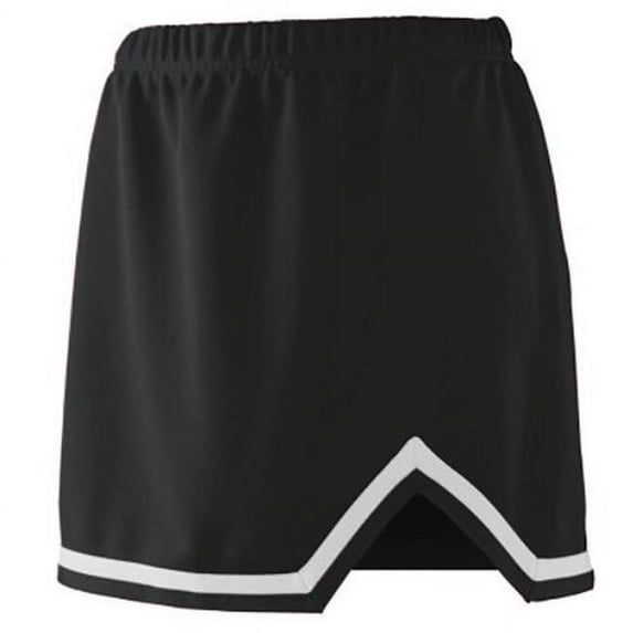 9126A Girls Energy Skirt - Black & White, Medium