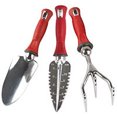 thumbnail image 1 of Garden Weasel 3-Piece Hand Tool Set with Trowel, Transplanter, and Cultivator, 1 of 5