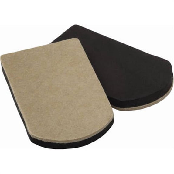 9142 4 x 7 in. Heavy Duty Felt Gard Slider Pad, 4 Pack
