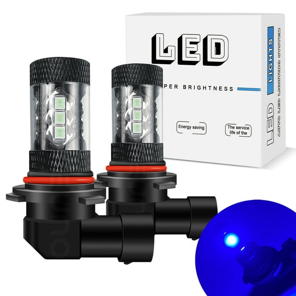 9145 9140 H10 LED Fog Lights Bulb, Ice Blue Light, LED Replacement for Chevrolet HHR 2006-11