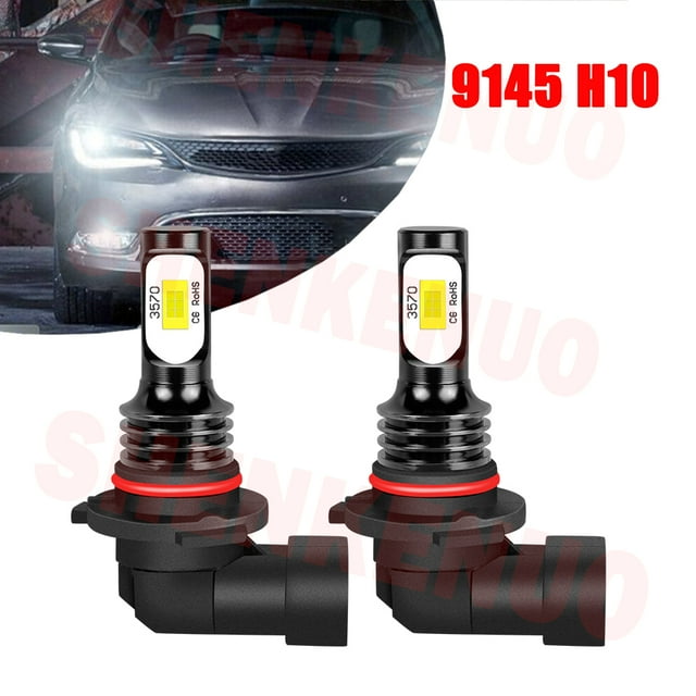 9145/H10 LED Light Bulbs for Chrysler Pacifica 2004 2005 2006 2007 2008 9140 Fog Lights 2pcs